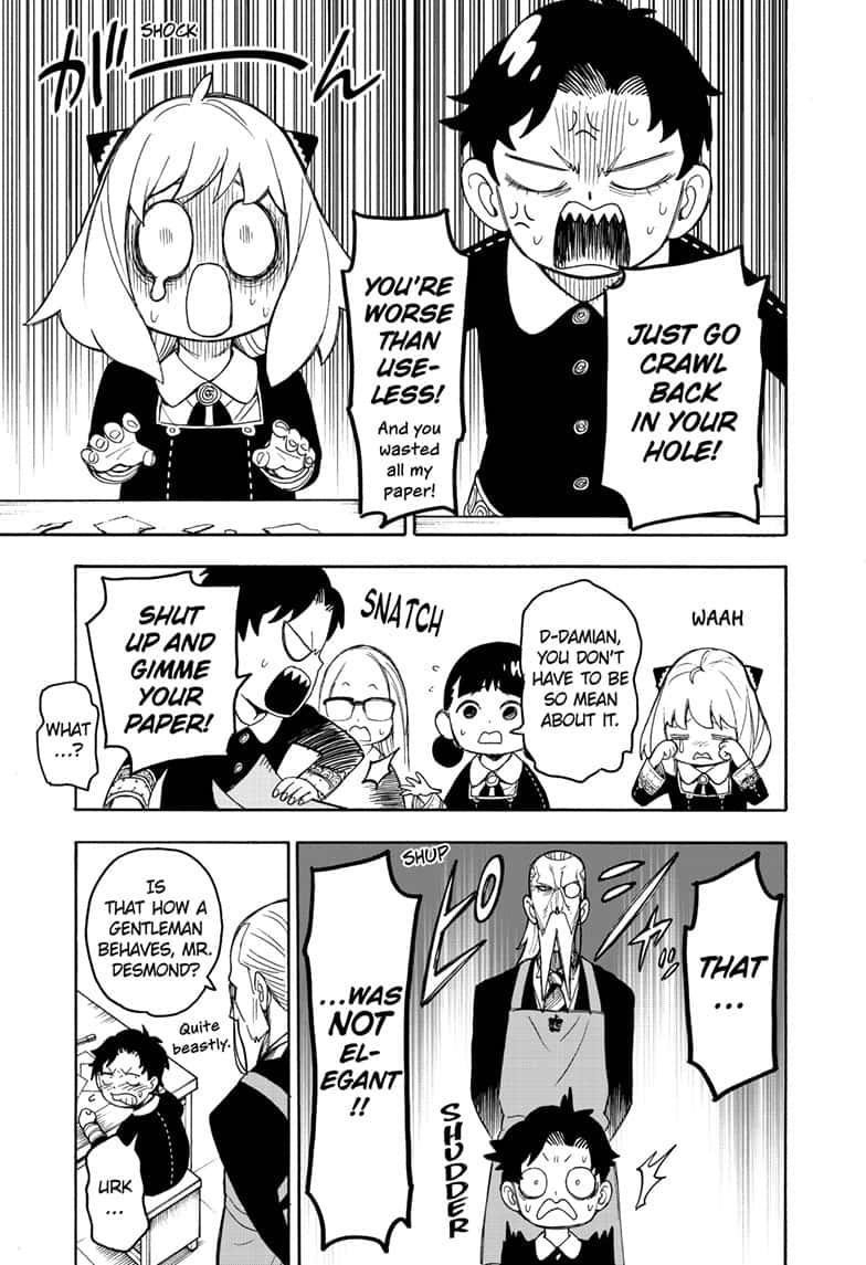 Spy x Family manga, chapter 25, page 17 of 25