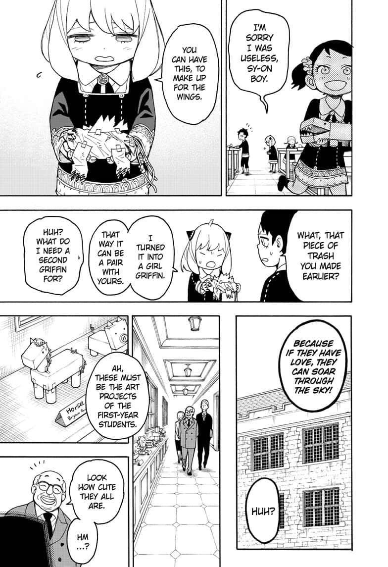 Spy x Family manga, chapter 25, page 19 of 25