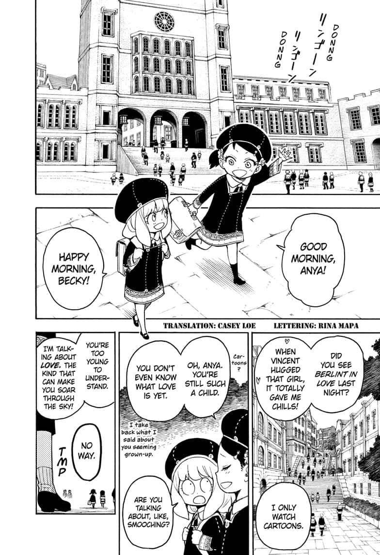 Spy x Family manga, chapter 25, page 2 of 25