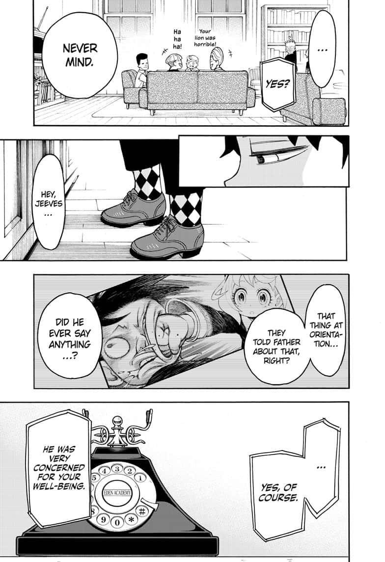 Spy x Family manga, chapter 25, page 23 of 25