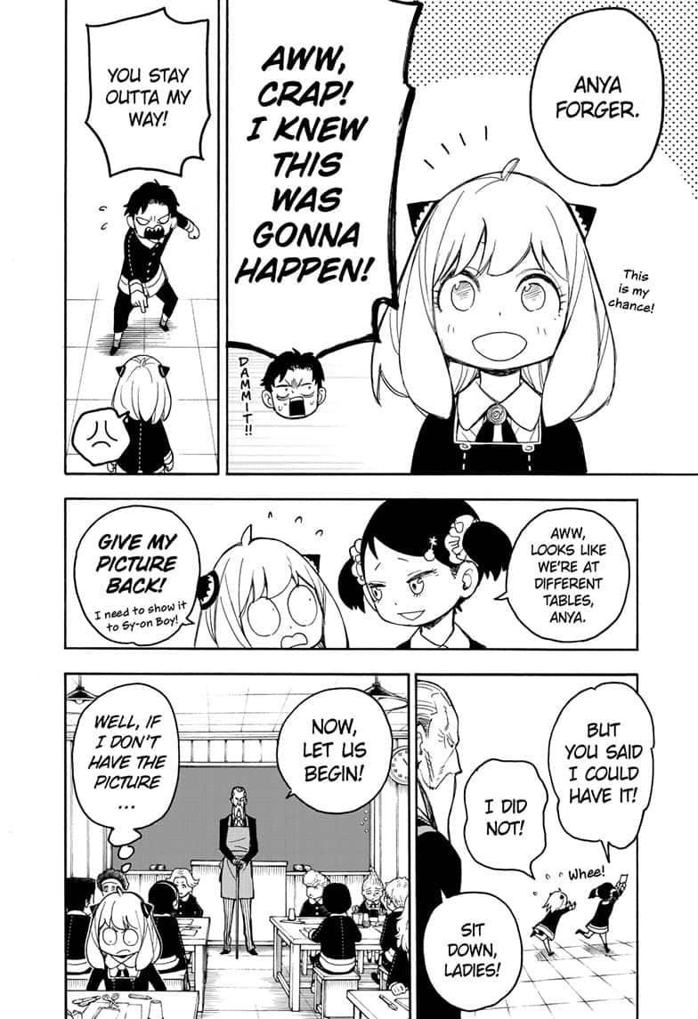 Spy x Family manga, chapter 25, page 8 of 25