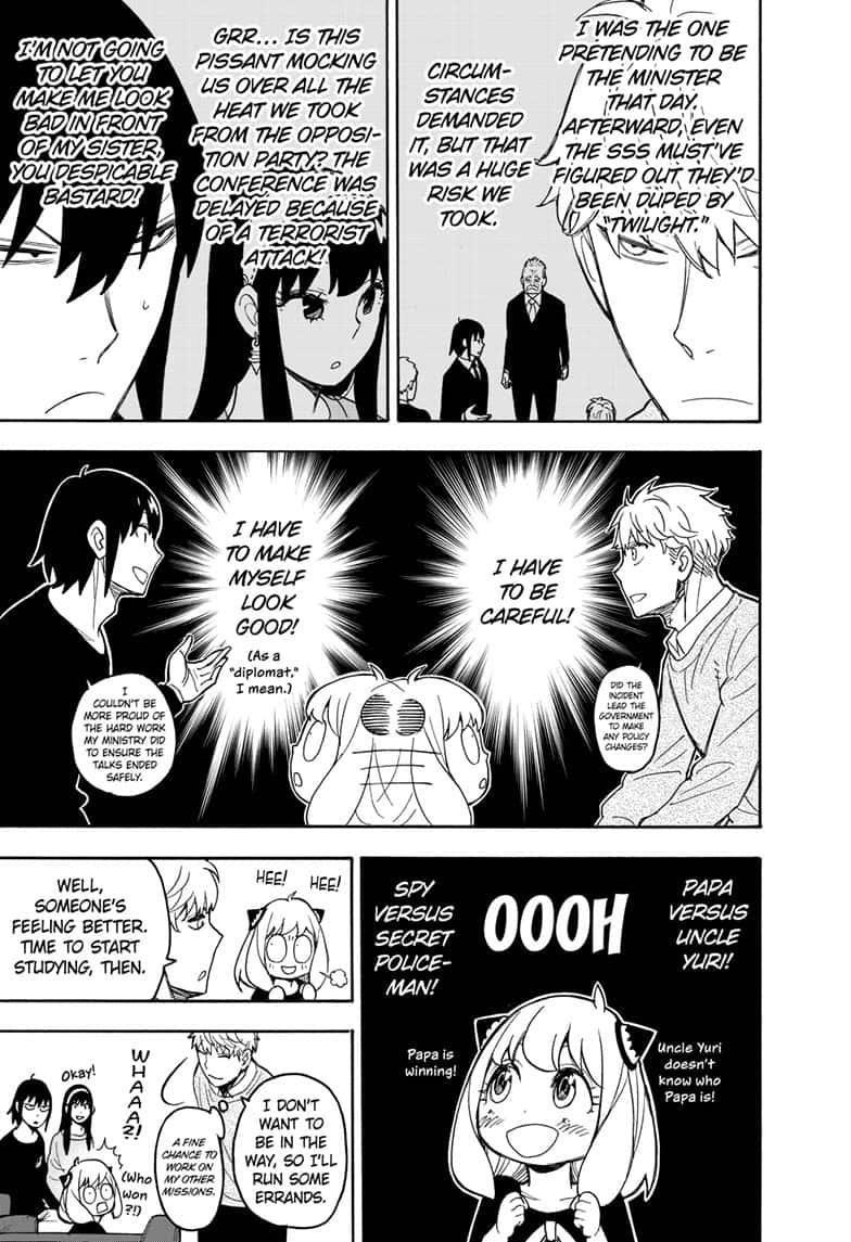 Spy x Family manga, chapter 26, page 11 of 23