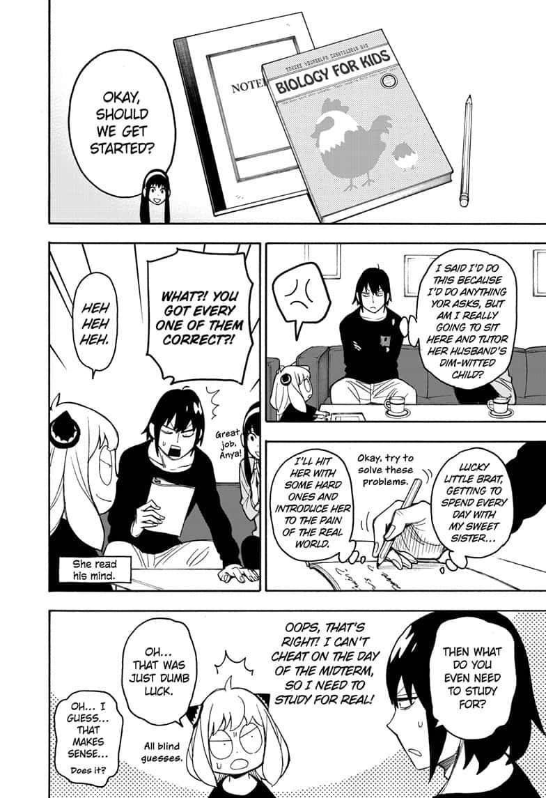 Spy x Family manga, chapter 26, page 12 of 23