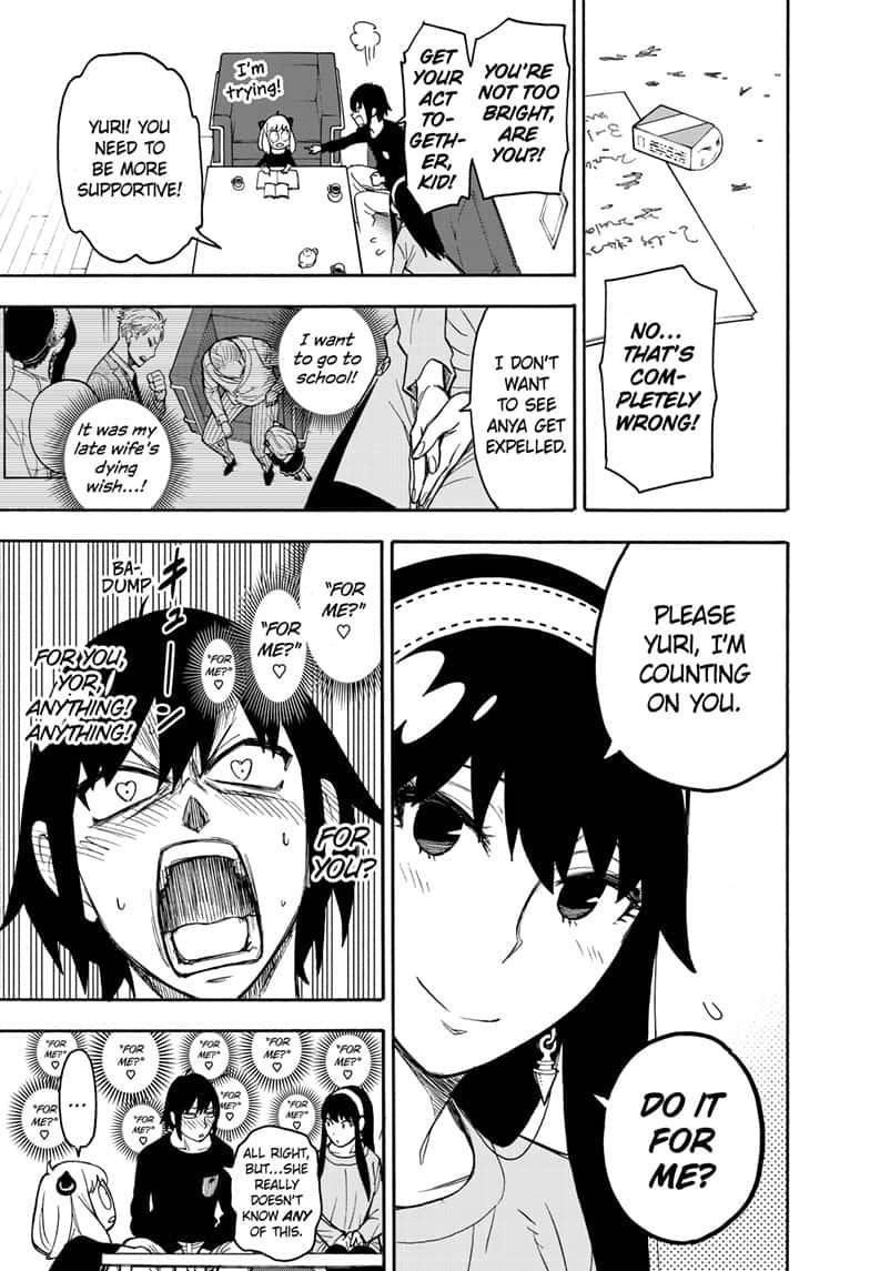 Spy x Family manga, chapter 26, page 13 of 23
