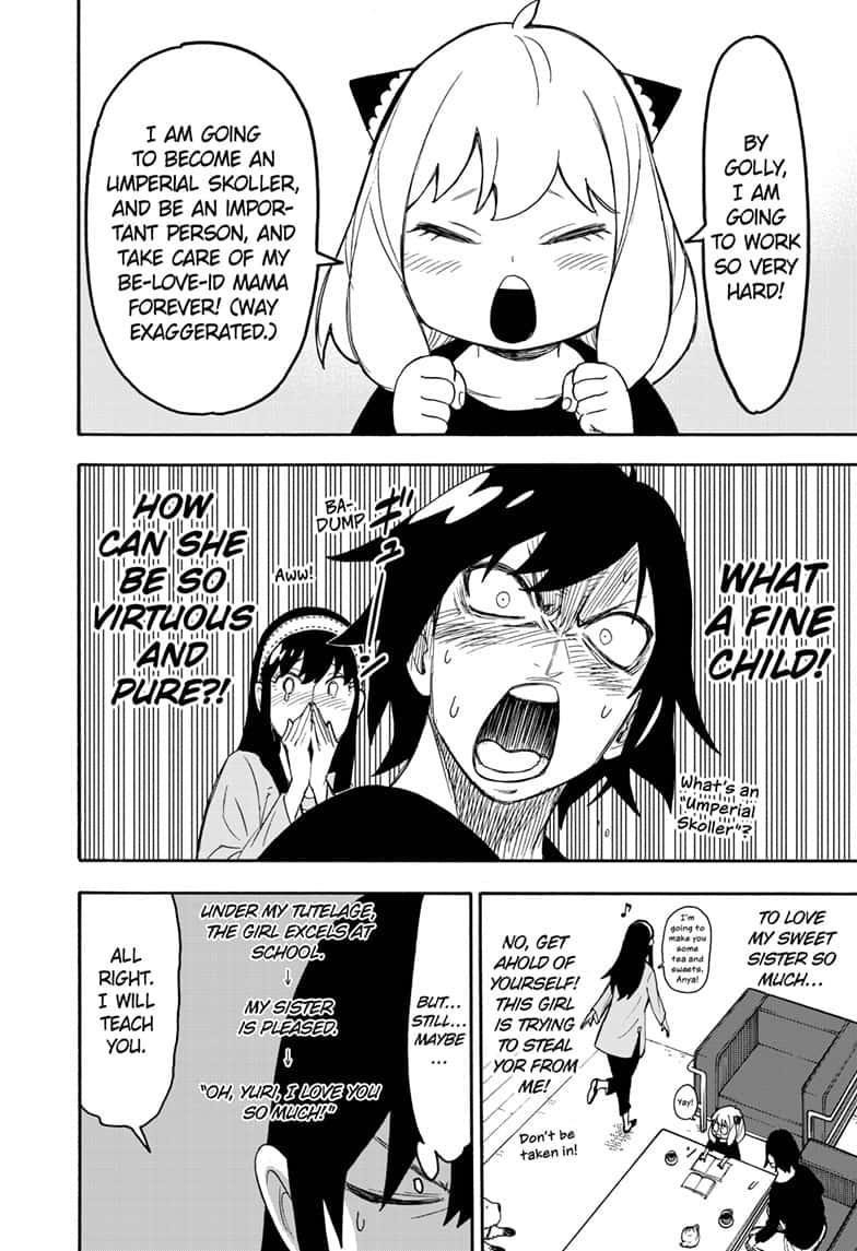 Spy x Family manga, chapter 26, page 14 of 23