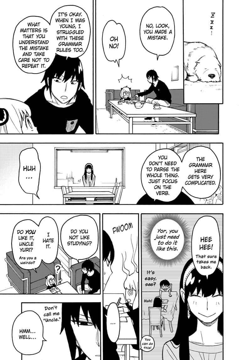 Spy x Family manga, chapter 26, page 15 of 23