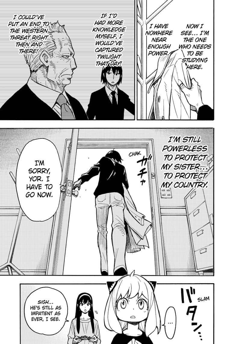Spy x Family manga, chapter 26, page 19 of 23