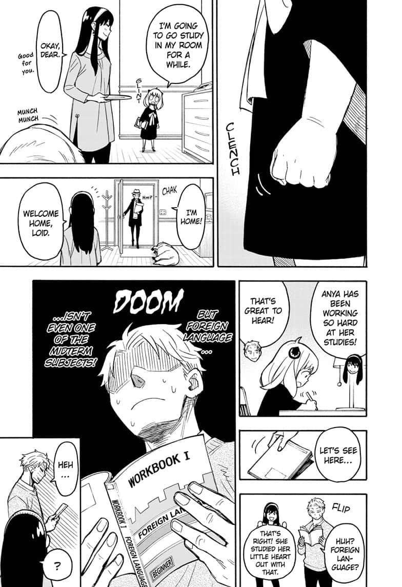 Spy x Family manga, chapter 26, page 21 of 23