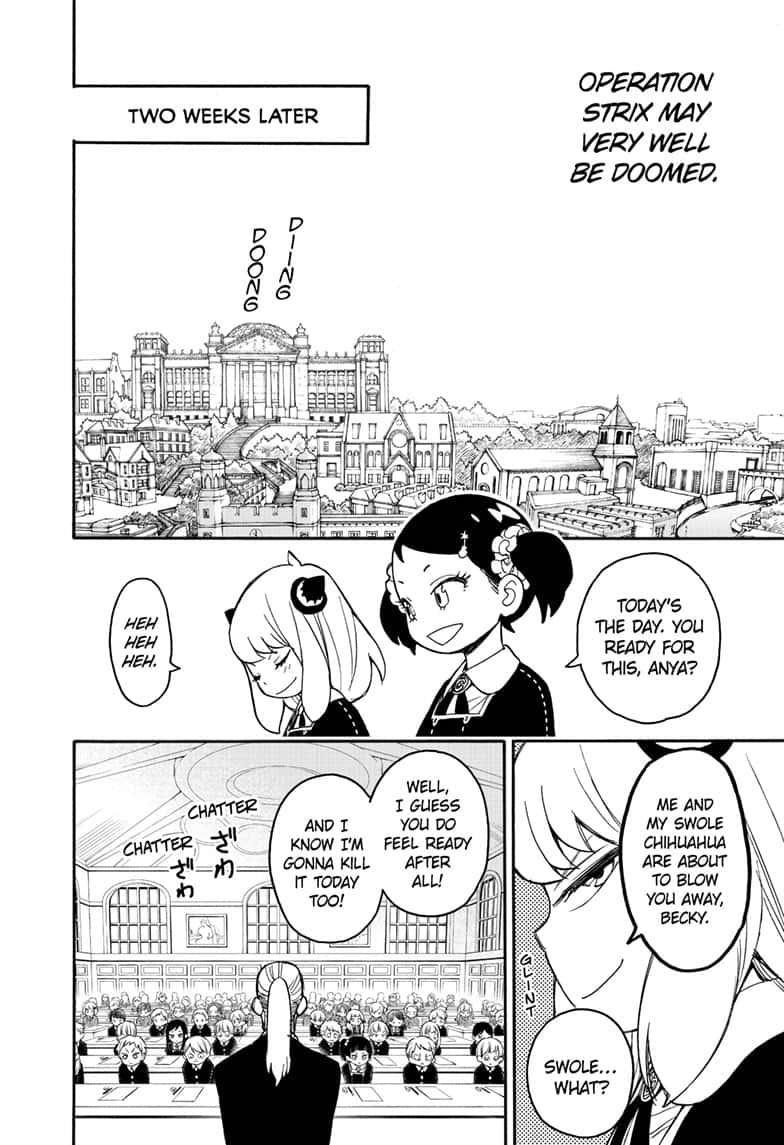 Spy x Family manga, chapter 26, page 22 of 23