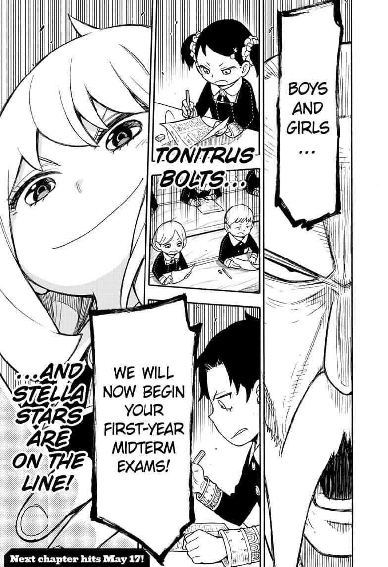 Spy x Family manga, chapter 26, page 23 of 23