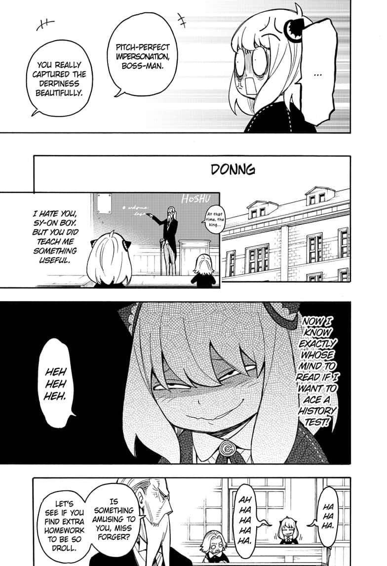 Spy x Family manga, chapter 26, page 3 of 23