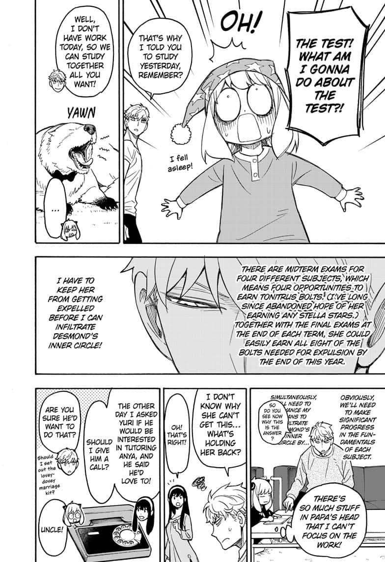Spy x Family manga, chapter 26, page 8 of 23
