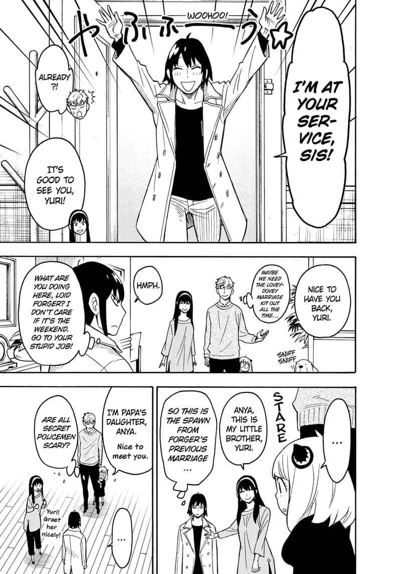 Spy x Family manga, chapter 26, page 9 of 23