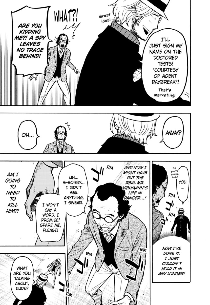 Spy x Family manga, chapter 27, page 17 of 25