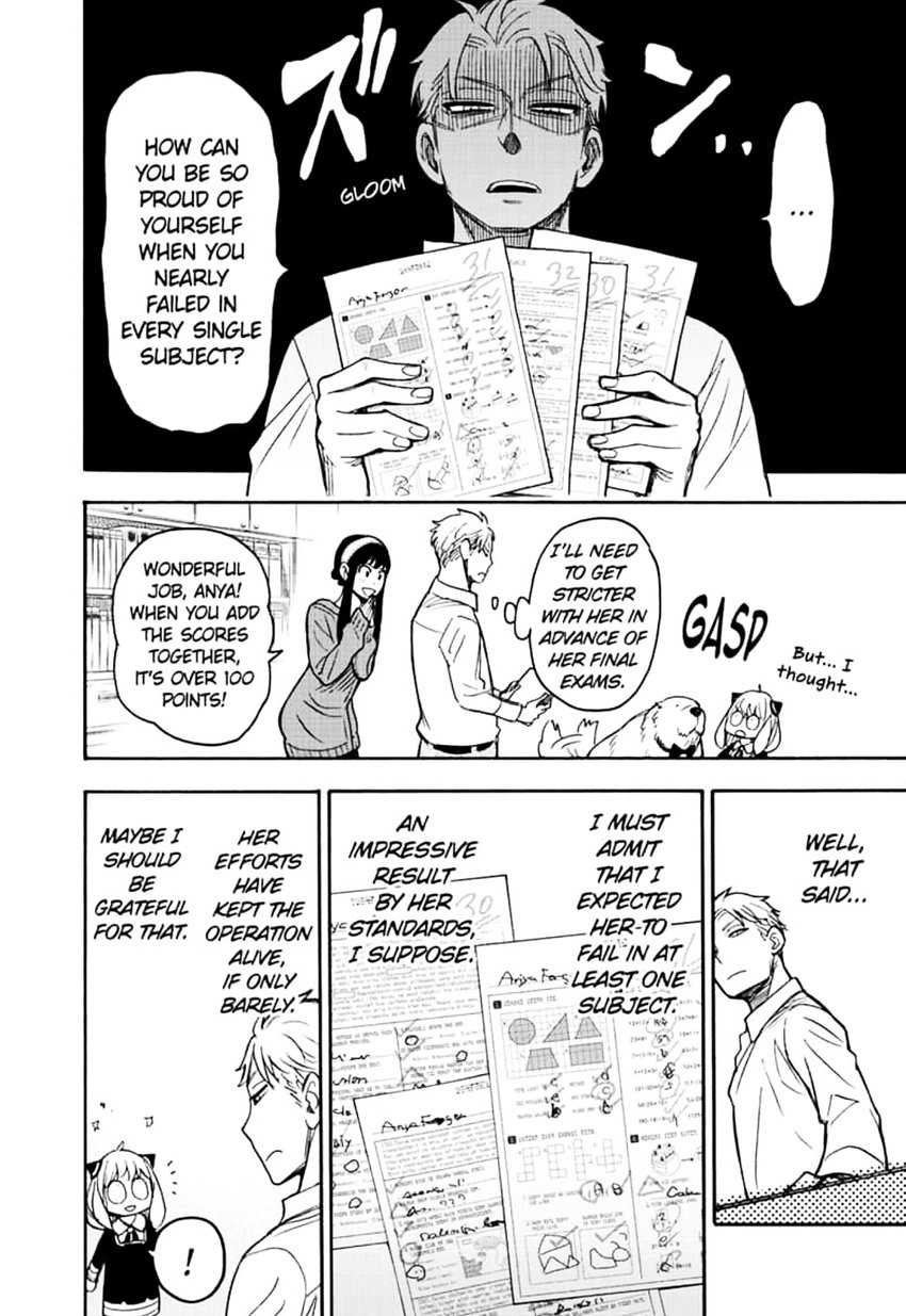 Spy x Family manga, chapter 27, page 24 of 25
