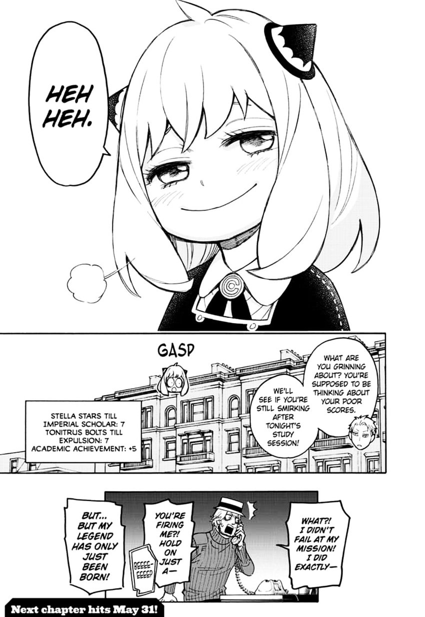 Spy x Family manga, chapter 27, page 25 of 25