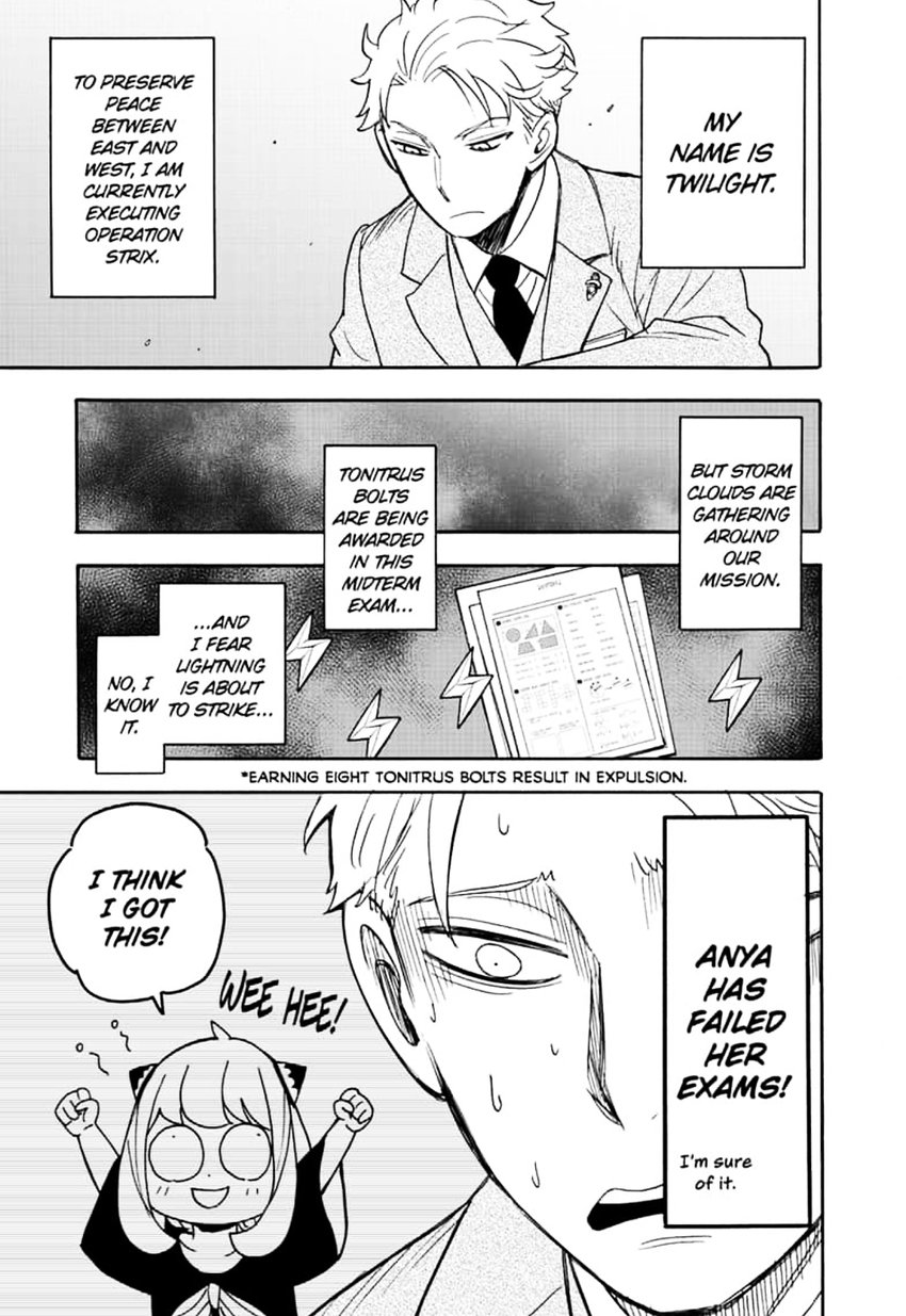 Spy x Family manga, chapter 27, page 3 of 25