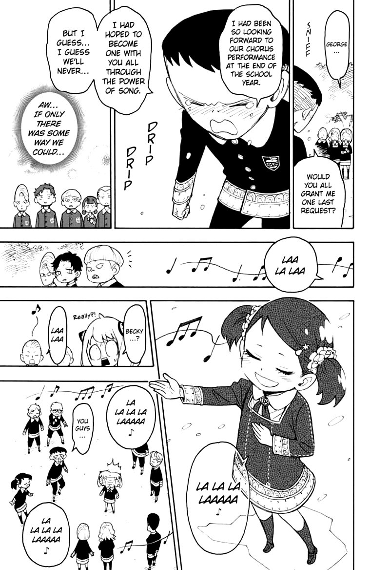 Spy x Family manga, chapter 28, page 17 of 23