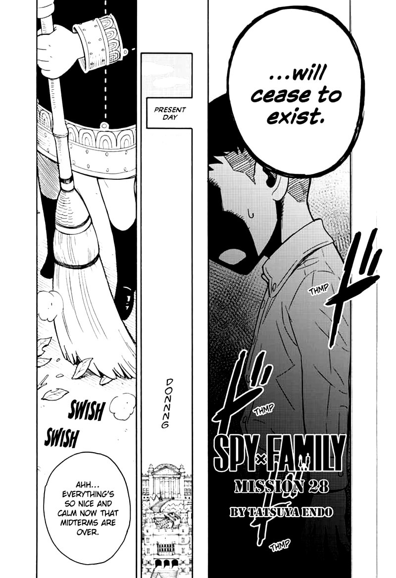 Spy x Family manga, chapter 28, page 2 of 23