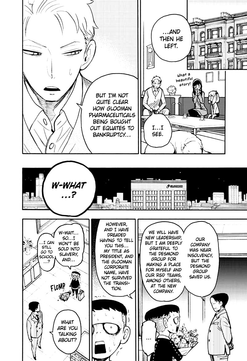 Spy x Family manga, chapter 28, page 22 of 23