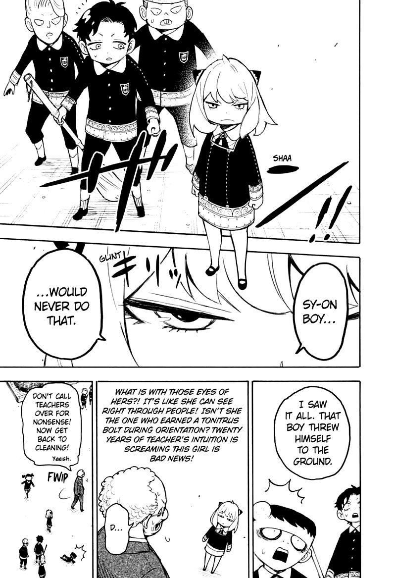 Spy x Family manga, chapter 28, page 9 of 23