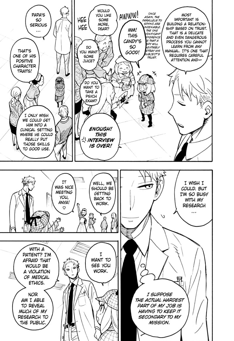 Spy x Family manga, chapter 29, page 11 of 23