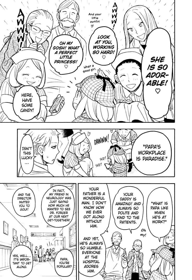 Spy x Family manga, chapter 29, page 9 of 23
