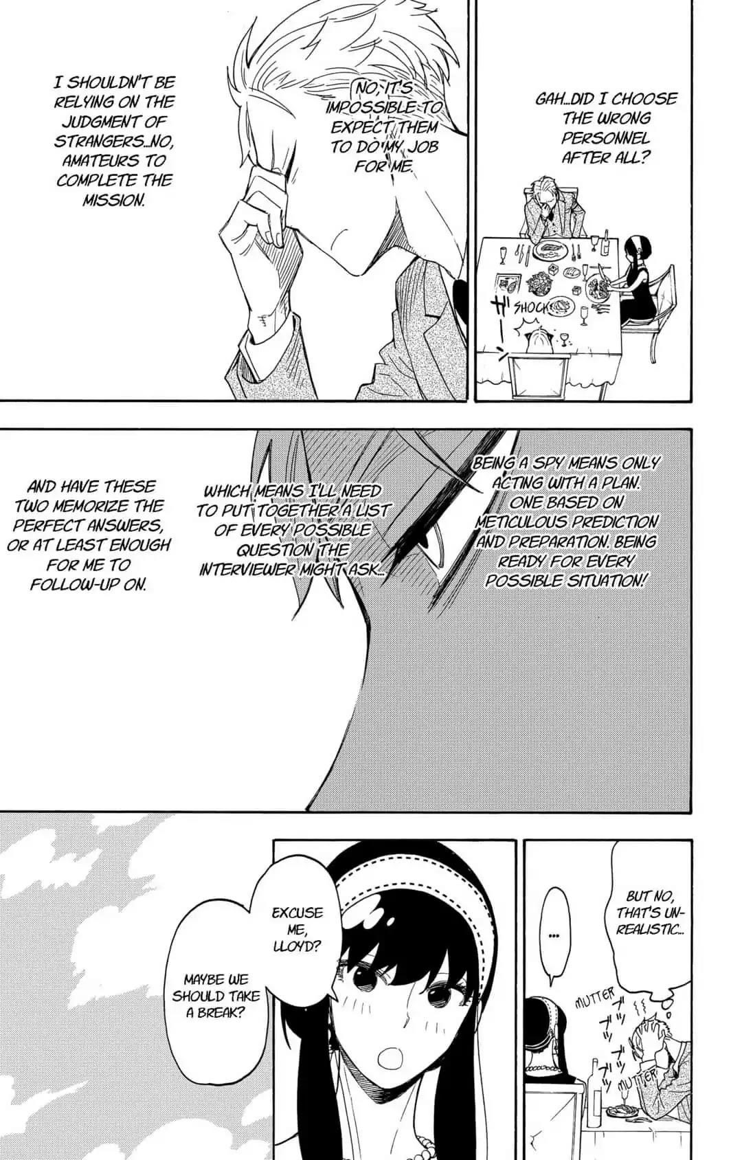 Spy x Family manga, chapter 3, page 13 of 27