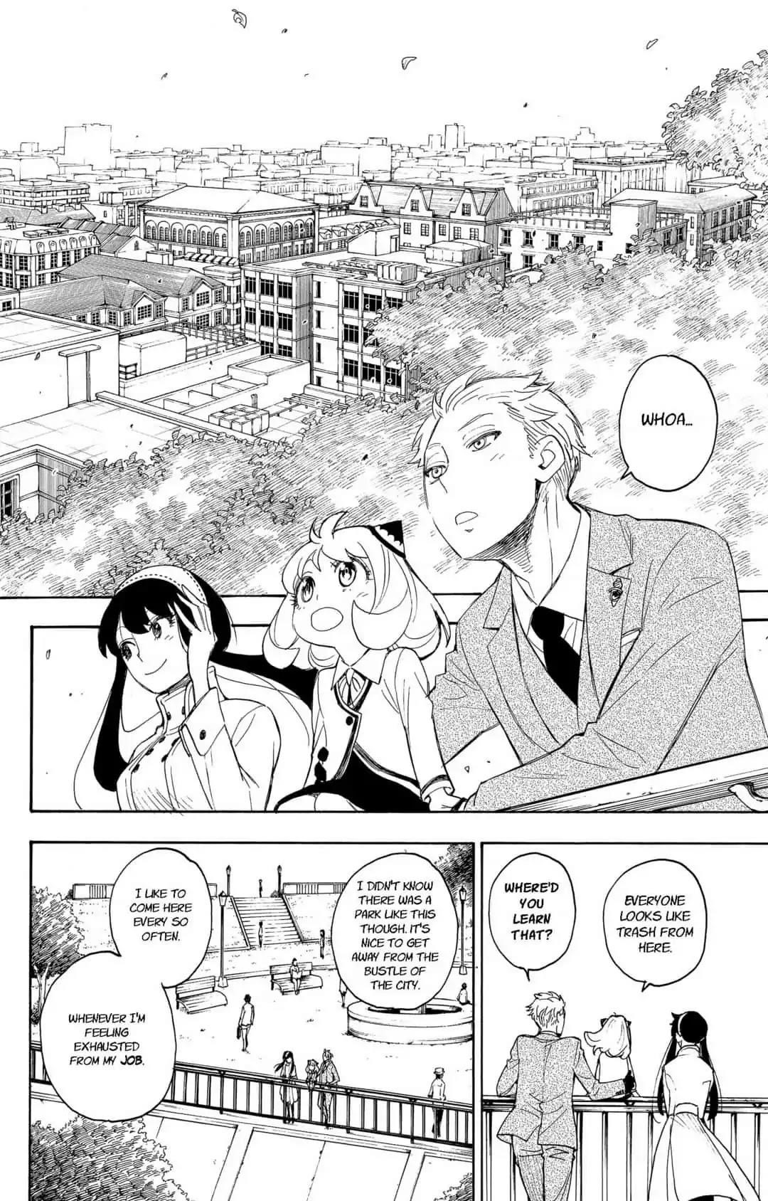 Spy x Family manga, chapter 3, page 14 of 27