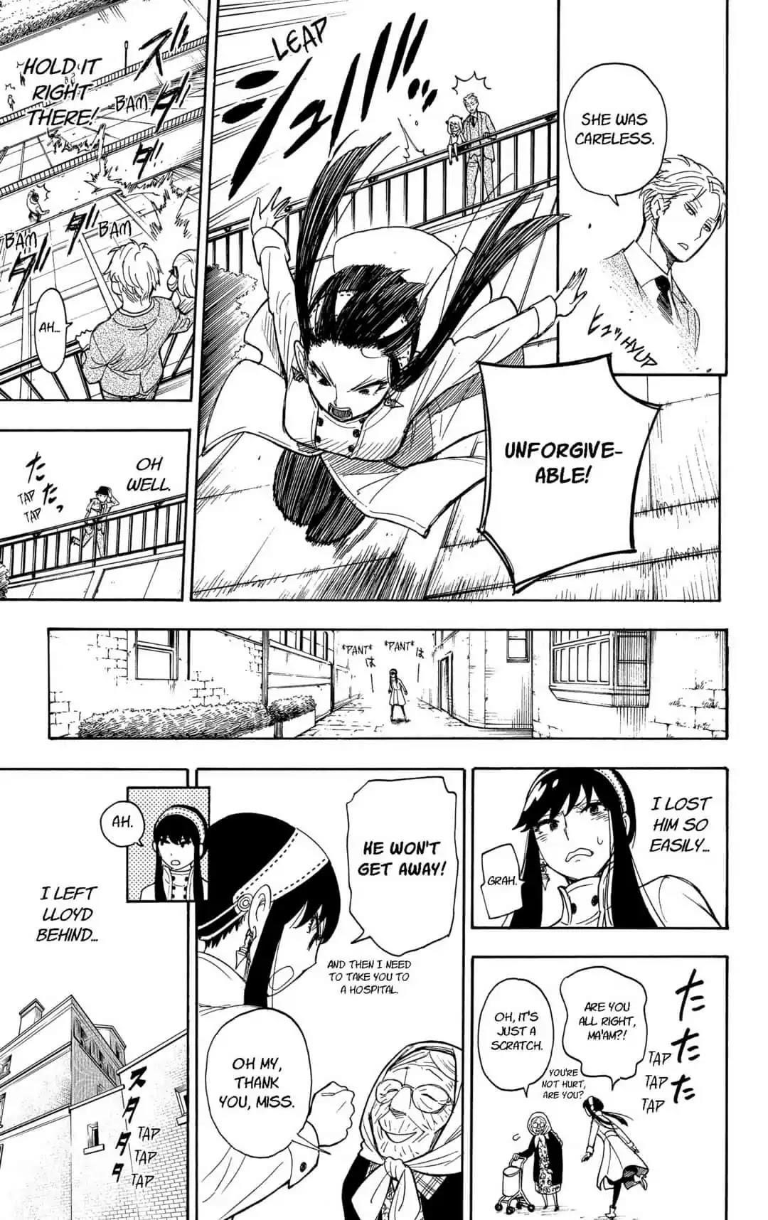 Spy x Family manga, chapter 3, page 17 of 27