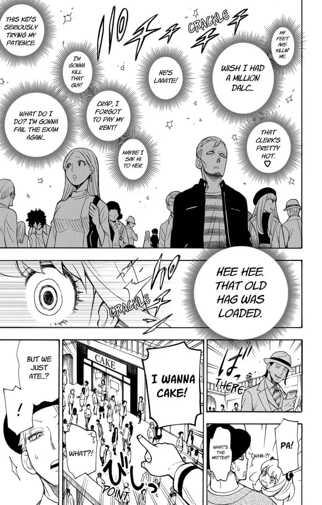 Spy x Family manga, chapter 3, page 19 of 27