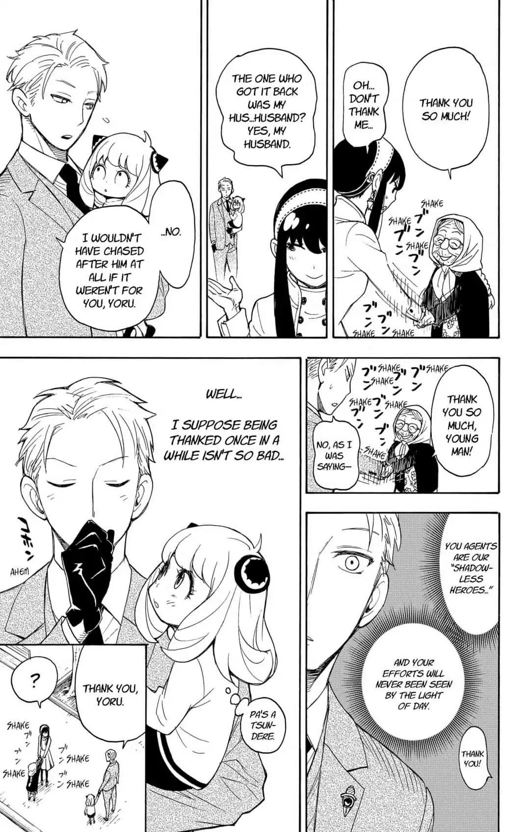 Spy x Family manga, chapter 3, page 23 of 27
