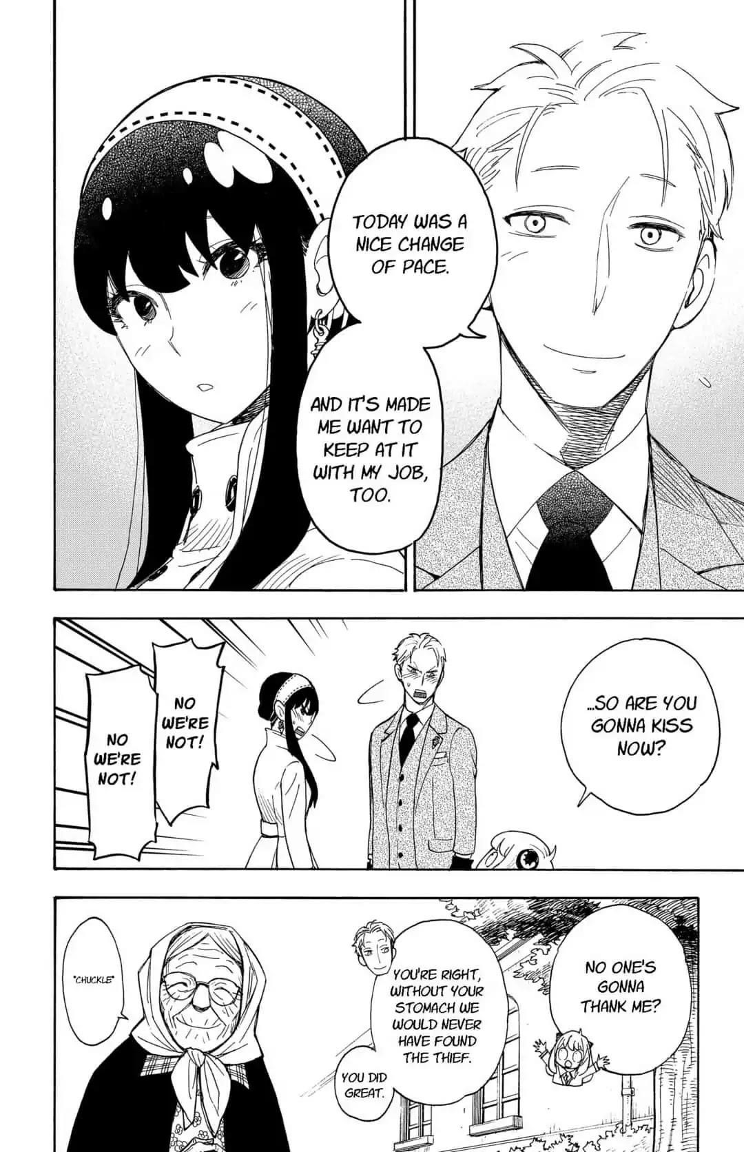 Spy x Family manga, chapter 3, page 24 of 27