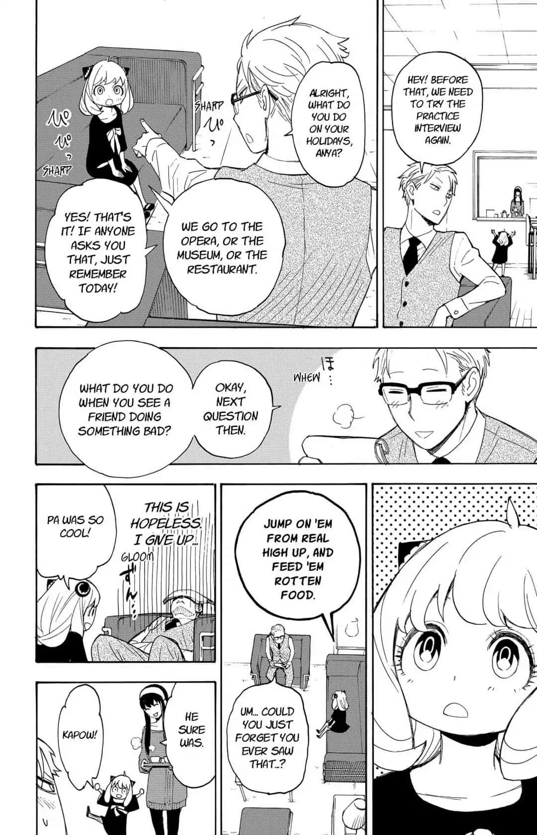 Spy x Family manga, chapter 3, page 26 of 27