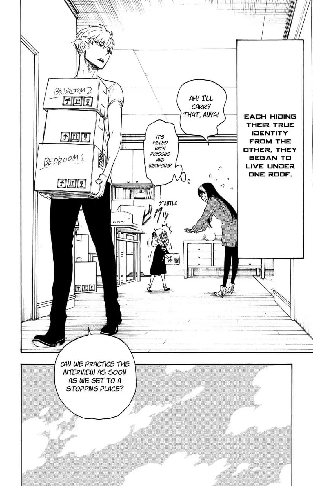 Spy x Family manga, chapter 3, page 4 of 27