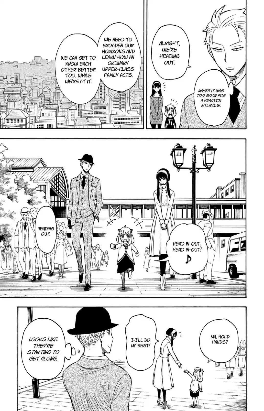 Spy x Family manga, chapter 3, page 7 of 27