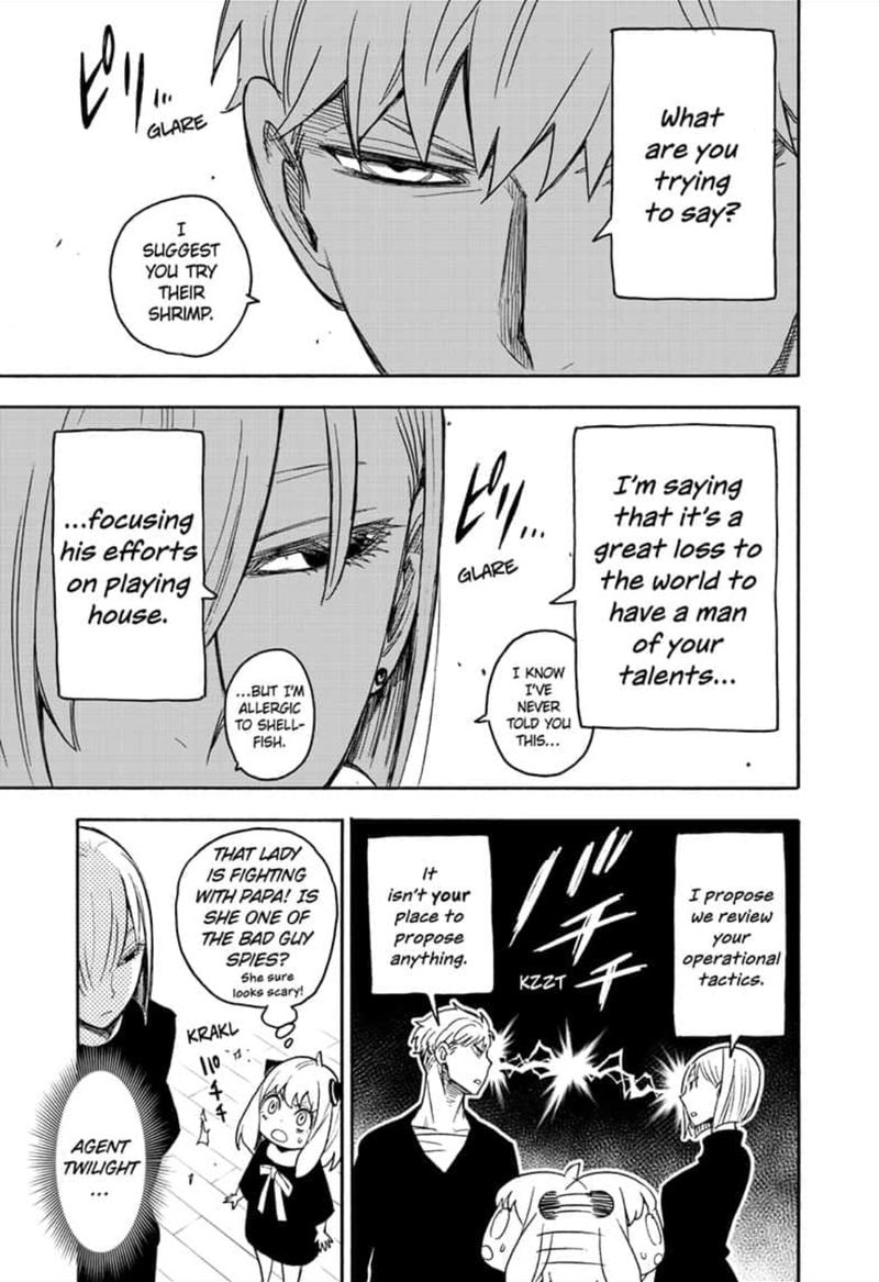 Spy x Family manga, chapter 30, page 11 of 29
