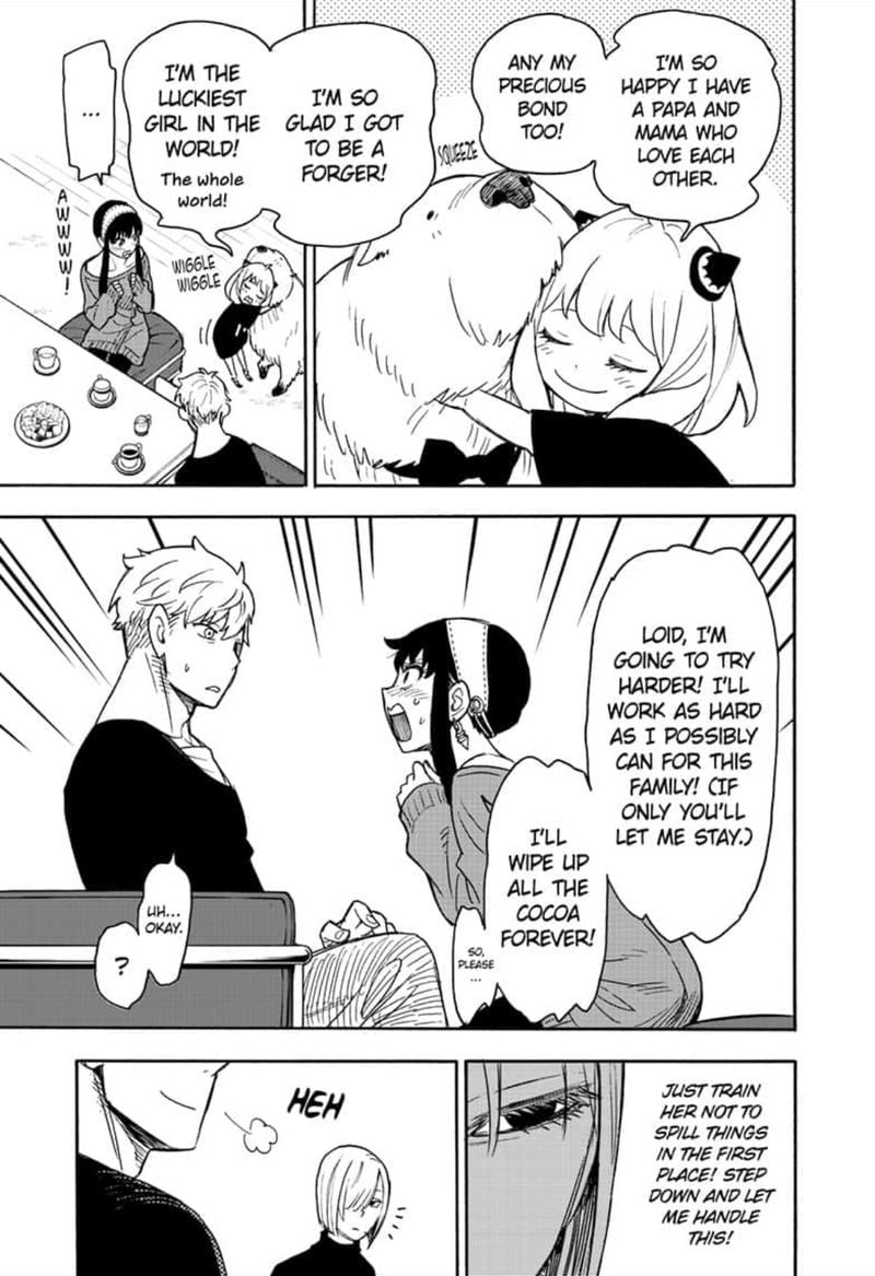 Spy x Family manga, chapter 30, page 23 of 29