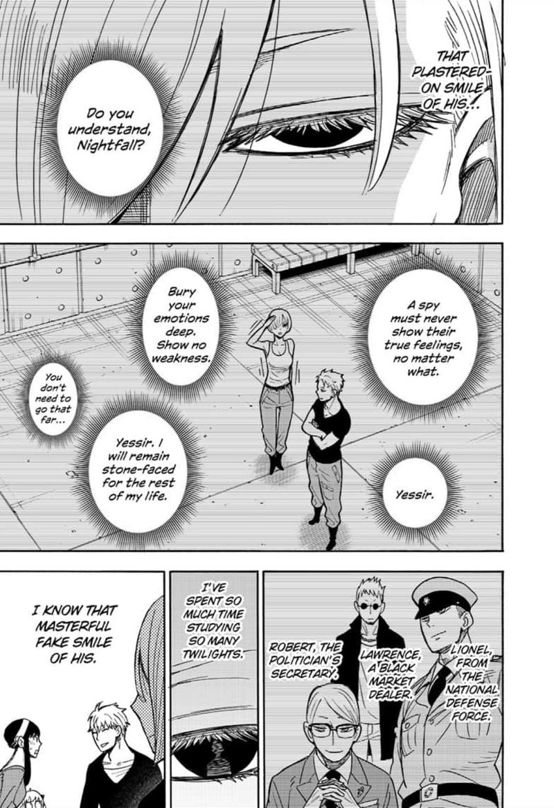 Spy x Family manga, chapter 30, page 25 of 29