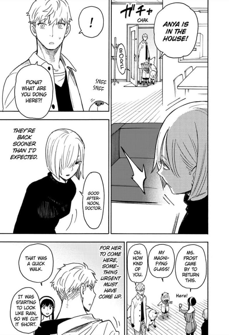 Spy x Family manga, chapter 30, page 9 of 29
