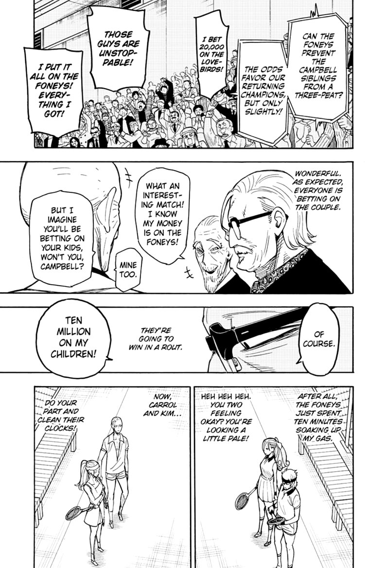 Spy x Family manga, chapter 32, page 17 of 29