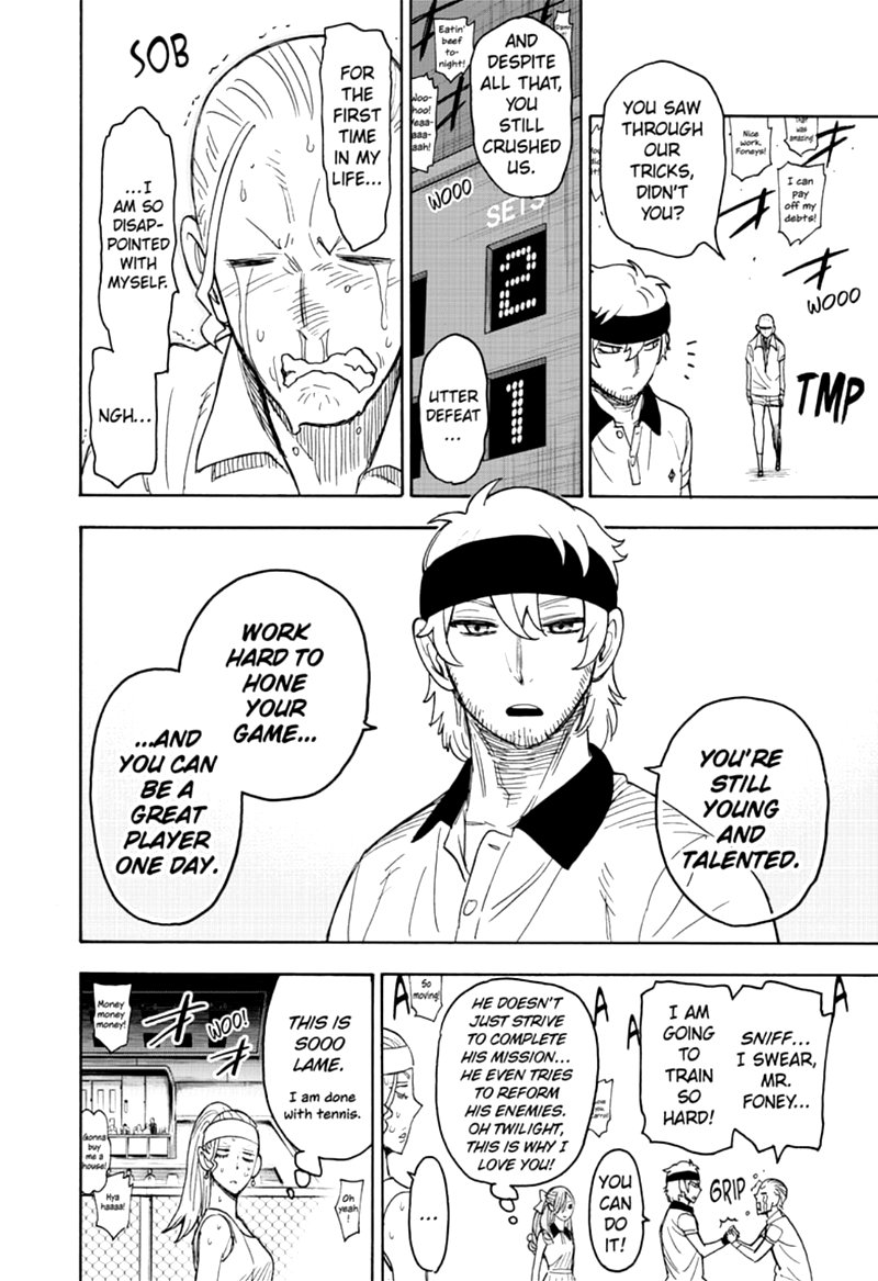 Spy x Family manga, chapter 33, page 20 of 29