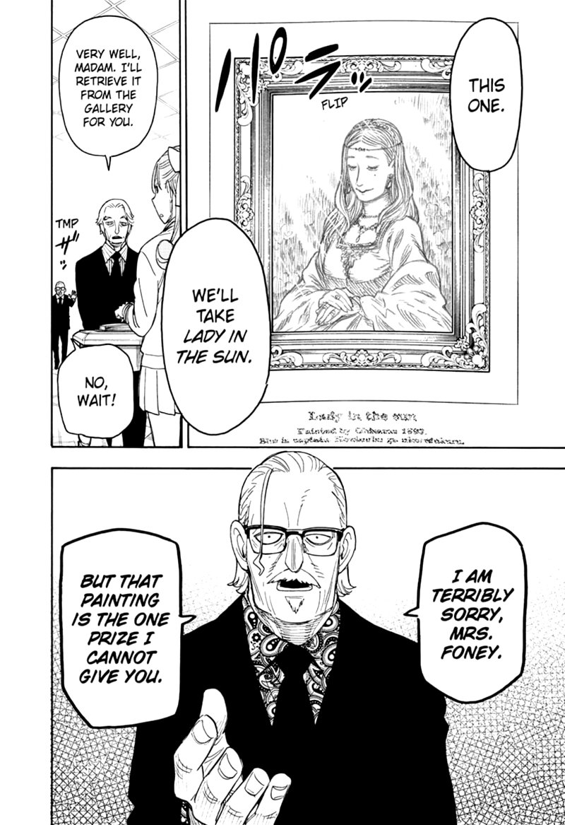 Spy x Family manga, chapter 33, page 22 of 29