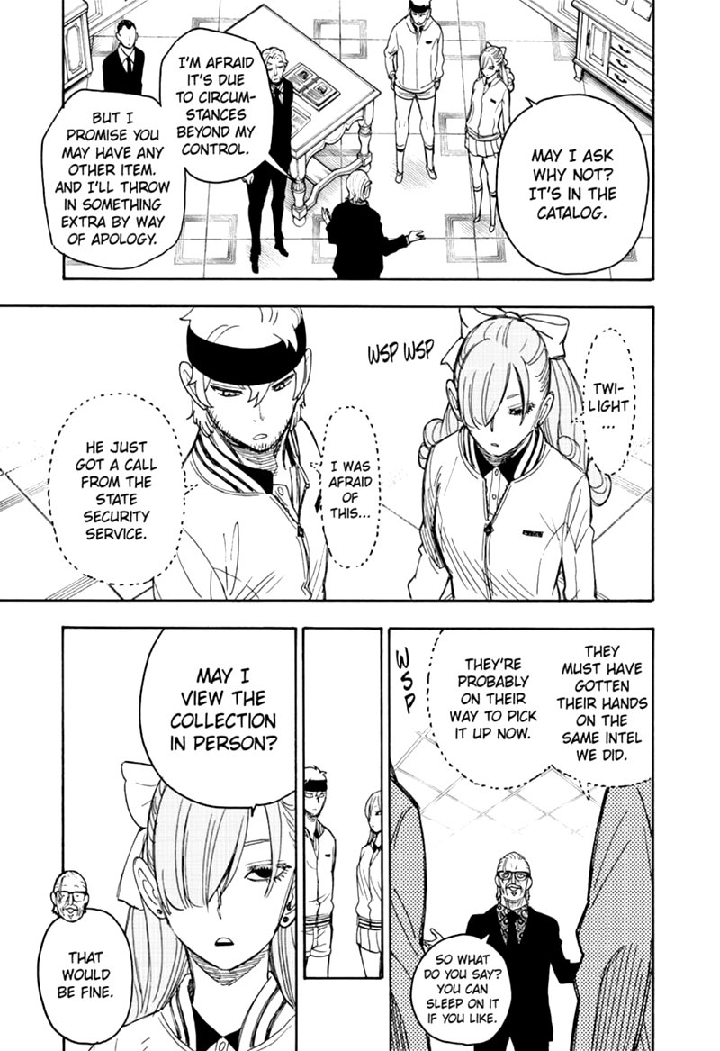 Spy x Family manga, chapter 33, page 23 of 29