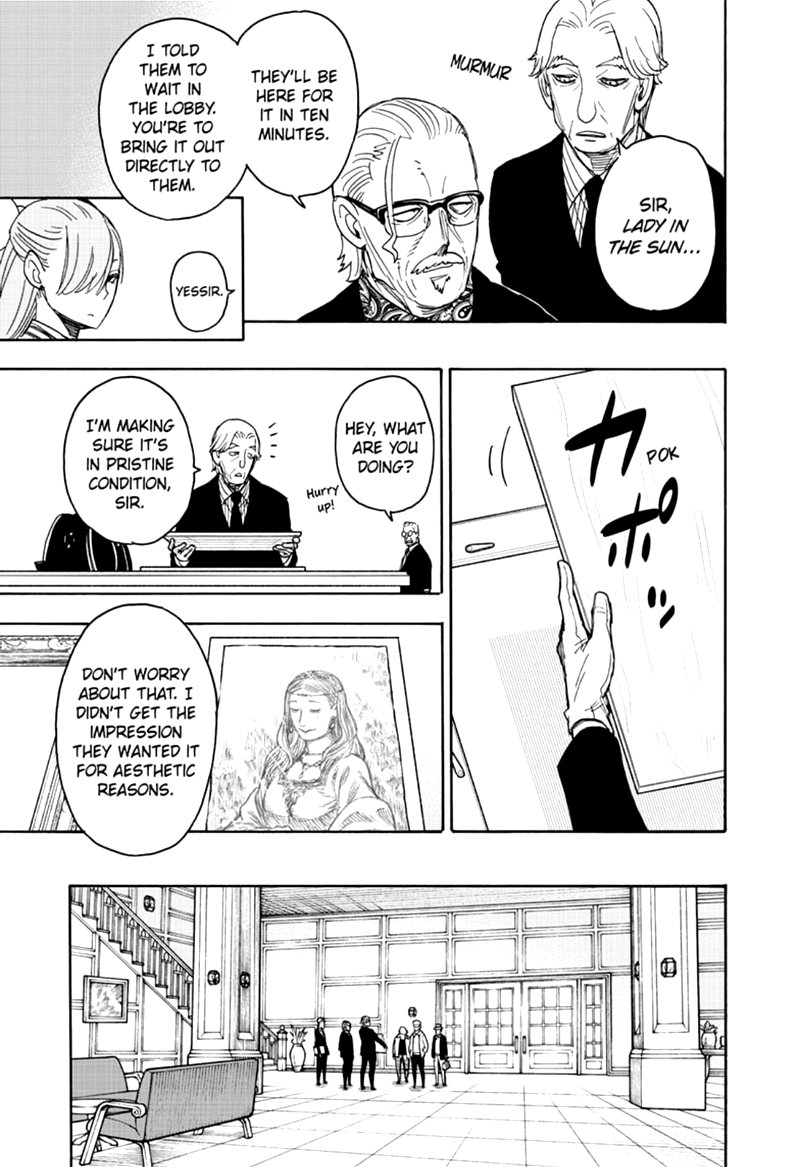 Spy x Family manga, chapter 33, page 25 of 29
