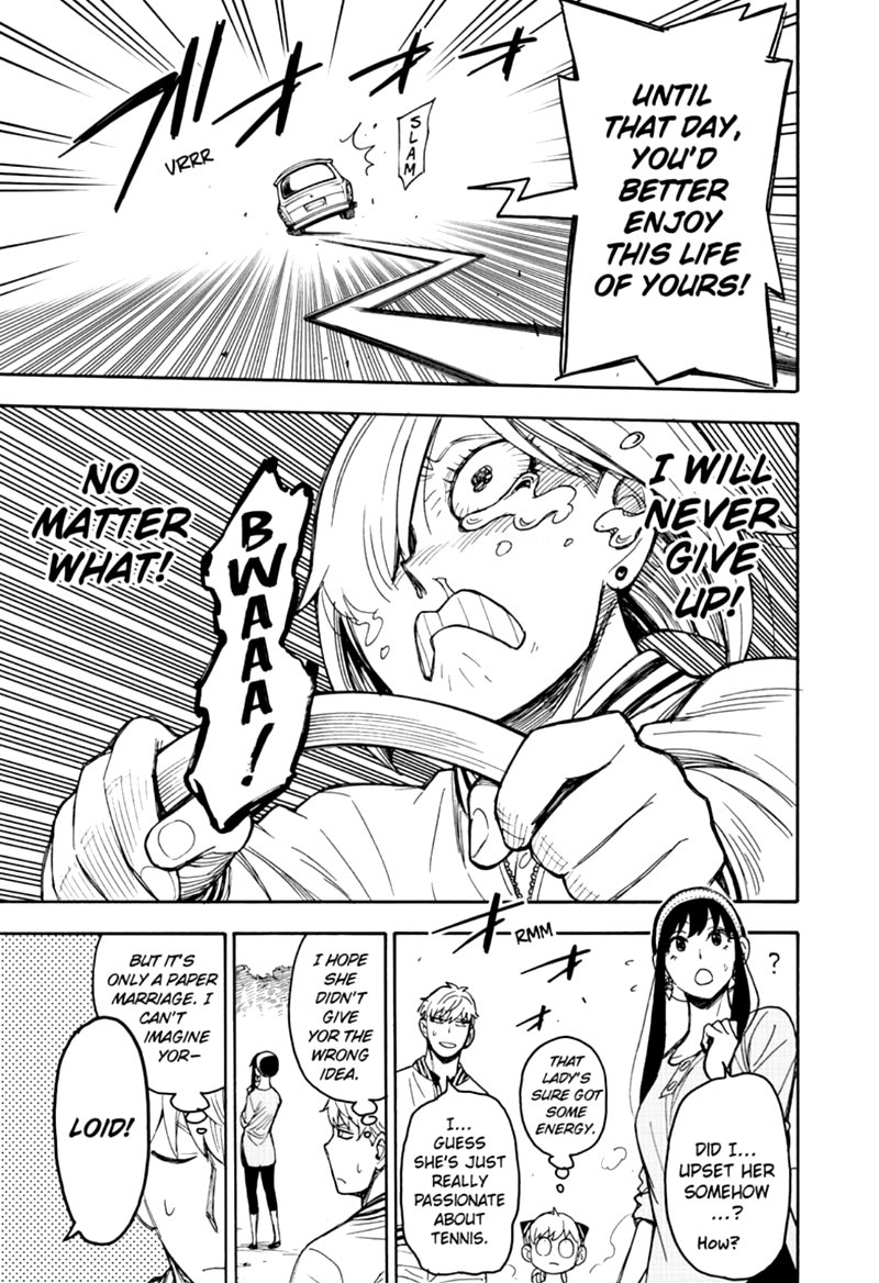 Spy x Family manga, chapter 34, page 17 of 23