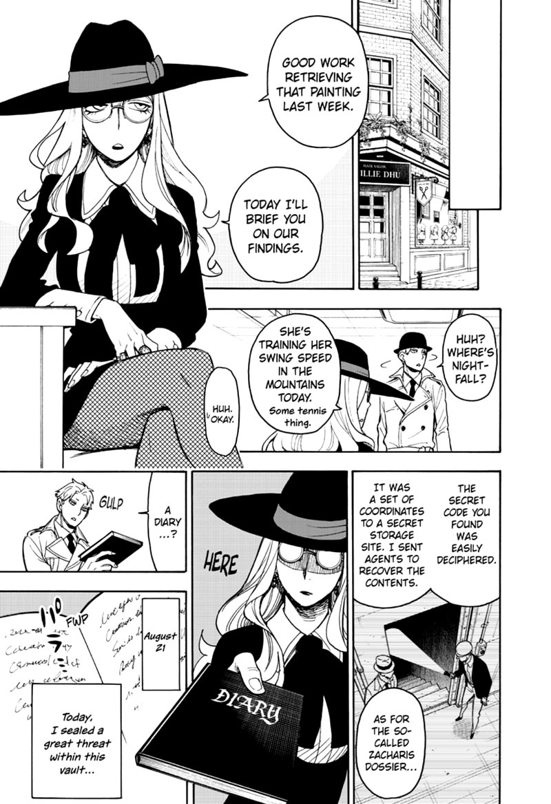 Spy x Family manga, chapter 34, page 19 of 23