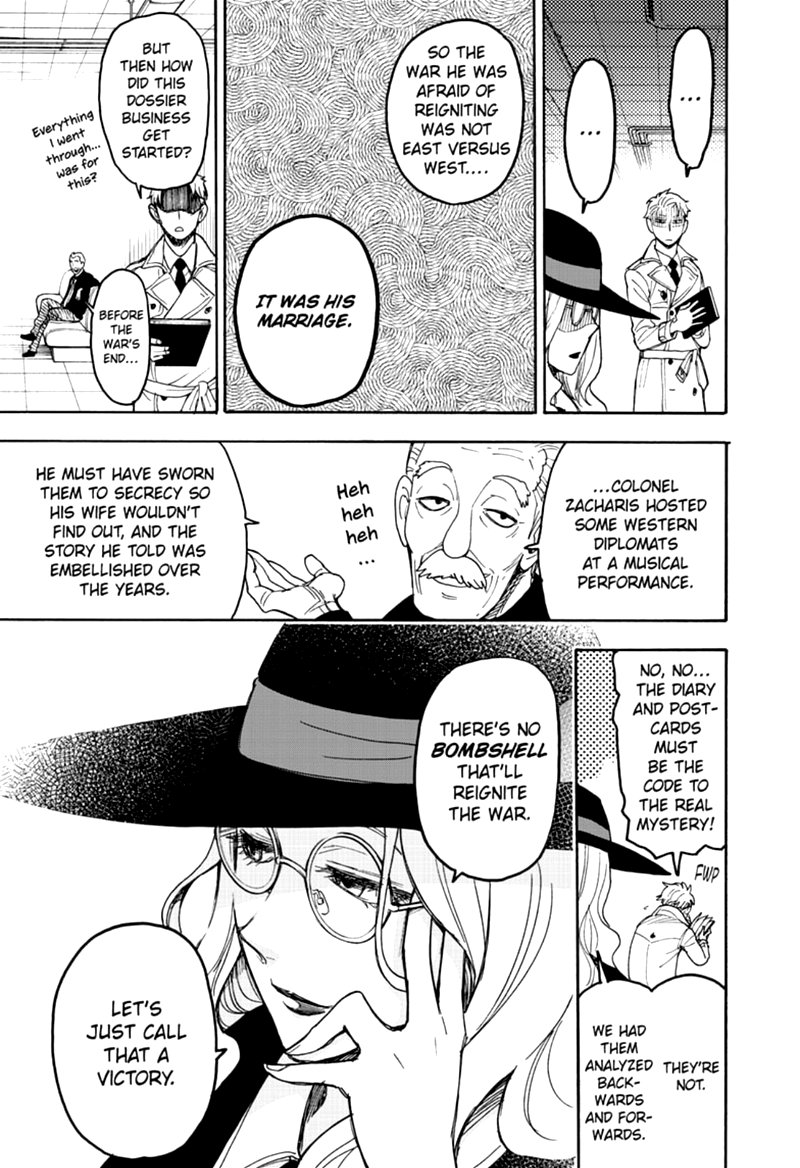 Spy x Family manga, chapter 34, page 21 of 23