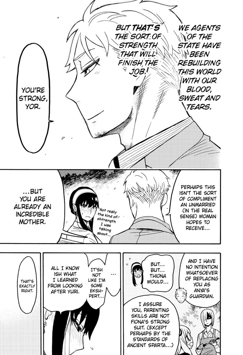 Spy x Family manga, chapter 35, page 18 of 22
