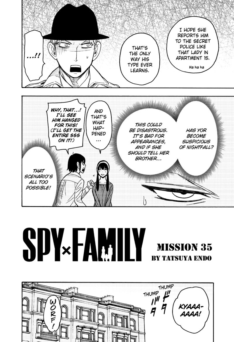 Spy x Family manga, chapter 35, page 2 of 22